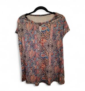 Elegant Paisley Women's Blouse
